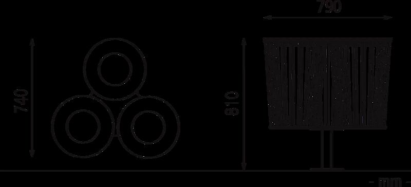 Abfallbehälter ANZIO aus Stahl