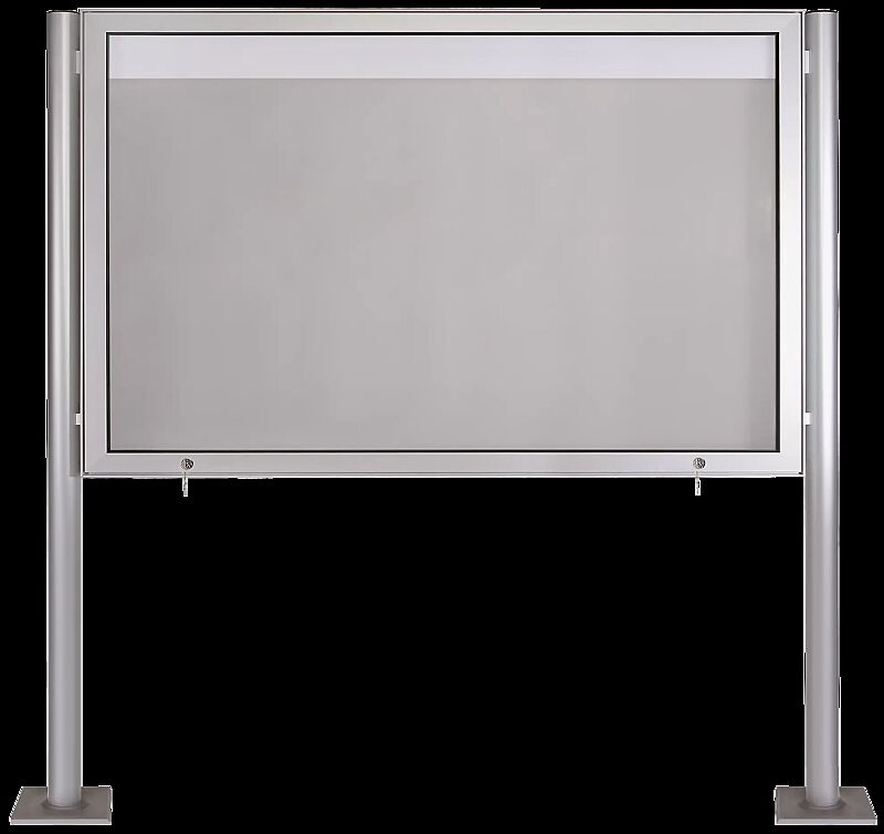 Schaukasten CITY Format 27 x DIN A4, Klappflügel, zum Aufdübeln