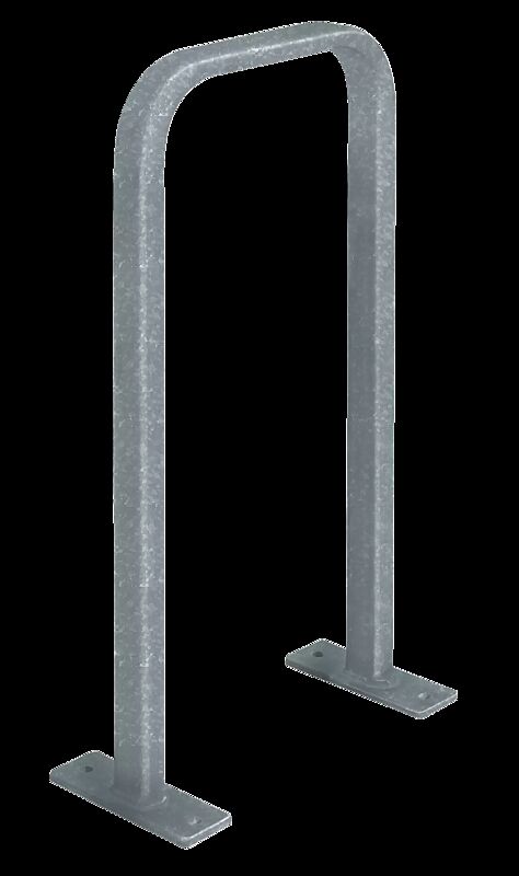 Anlehnbügel TUCSON zum Aufdübeln, feuerverzinkt