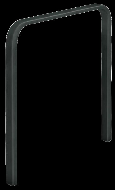 Anlehnbügel TUCSON zum Einbetonieren, in RAL 7016 anthrazitgrau