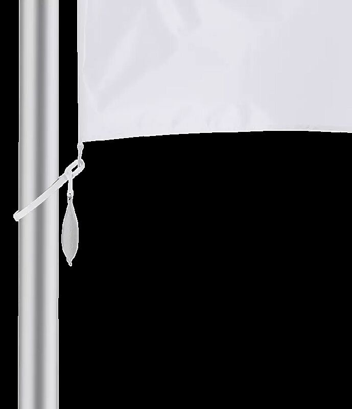 Fahnentuchbefestigung