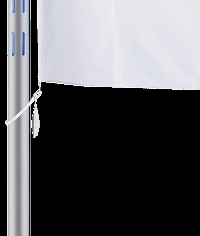 Fahnentuchbefestigung