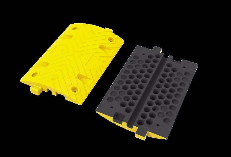 Detail: Mittelteil - gelb