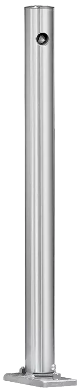 Poller ALAVA mit Flachkopf, kippbar, mit Dreikantschloss