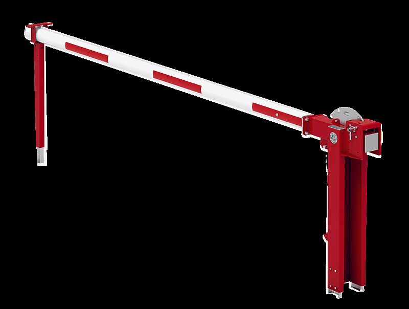 Wegesperre BORAS NEW, zum Einbetonieren, mit fester Auflagestütze