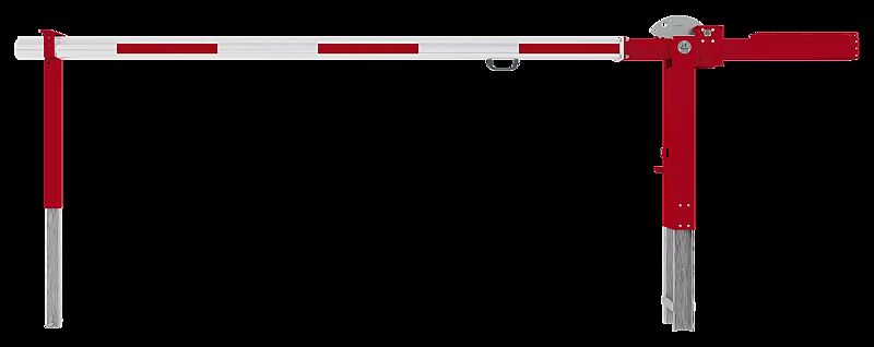 Wegesperre MOTALA NEW, zum Einbetonieren, Sperrbreite 3,0 m, mit Auflagestütze