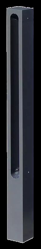 Pollerleuchte BARR mit Flachkopf, zum Einbetonieren