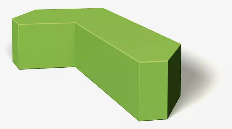 Sitzbänke MART in RAL 6018 gelbgrün