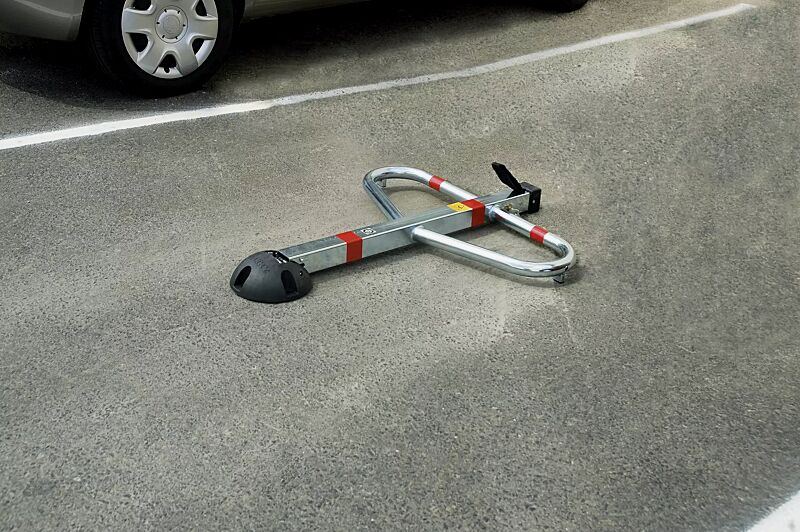 Parkbügel BELUS aus Stahl, galvanisch verzinkt