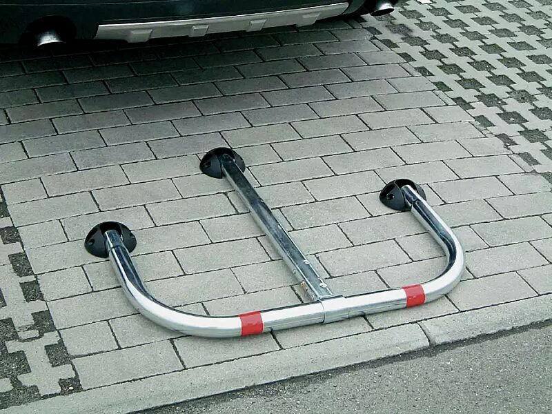 Parkbügel ZEUS aus Stahl, galvanisch verzinkt