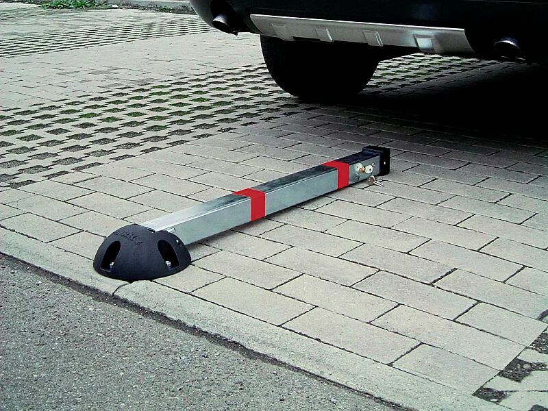 Sperrpfosten LORCA aus Stahl, galvanisch verzinkt