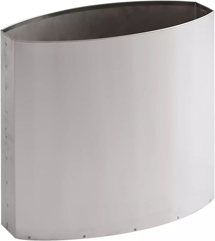 Innenbehälter aus Edelstahl, geschliffen