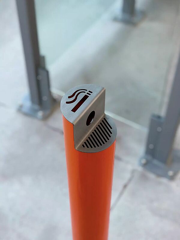 Standascher SPLIT in RAL 2004 reinorange