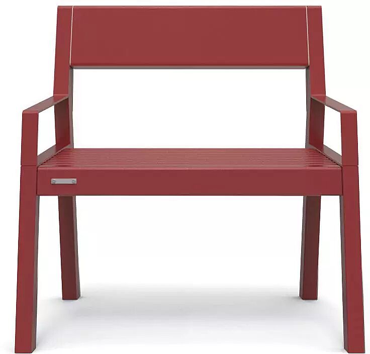 Sitz CASTEO in RAL 3000 feuerrot