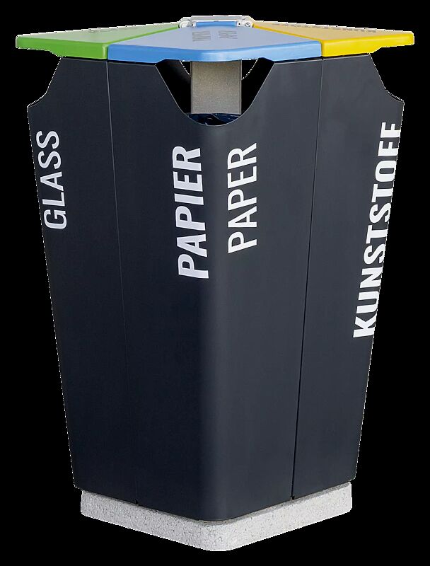 Abfallbehälter GECKO ohne Ascher