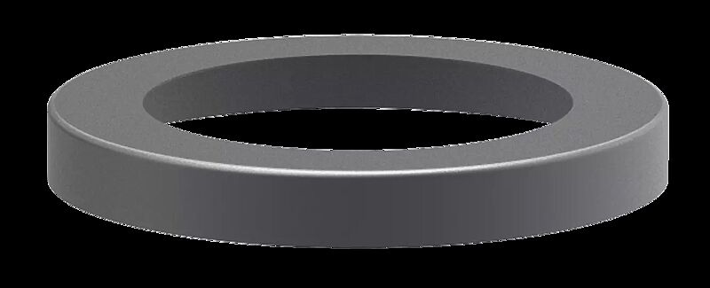 Zierring Ø 170 mm, aus Edelstahl, pulverbeschichtet in RAL 7016 anthrazitgrau