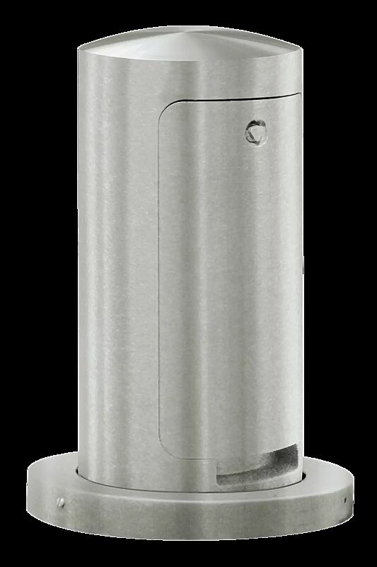 Energie-Versorgungspoller BADAJOZ Edelstahl geschliffen und passiviert