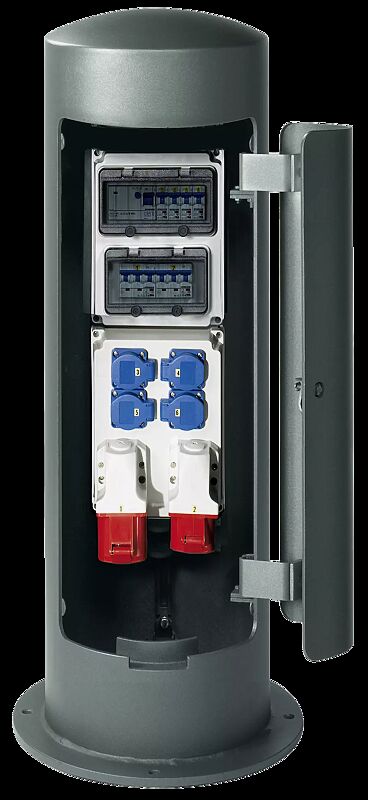 Energie-Versorgungspoller GETAFE aus Stahl