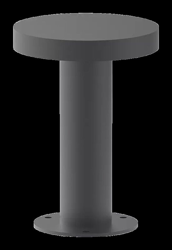 Pollerleuchte YERRES, Höhe 350 mm, pulverbeschichtet in RAL 7010 zeltgrau