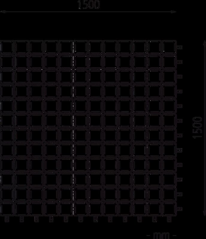 Baumschutzrost ARMIT 1500 x 1500 x 60 mm