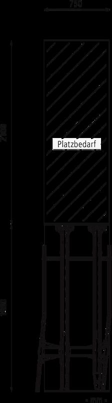 Doppelstock-Fahrradparksystem EASYLIFT CAPACITY 4 Stellplätze