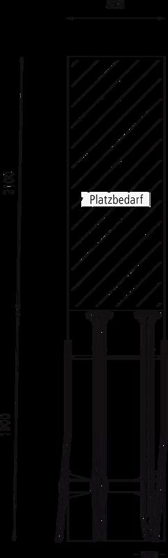 Doppelstock-Fahrradparksystem EASYLIFT CAPACITY 4 Stellplätze