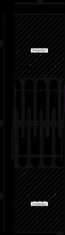 Doppelstock-Fahrradparksystem EASYLIFT CAPACITY 16 Stellplätze