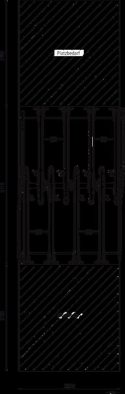 Doppelstock-Fahrradparksystem EASYLIFT CAPACITY 16 Stellplätze