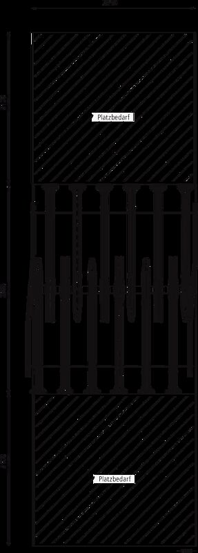 Doppelstock-Fahrradparksystem EASYLIFT CAPACITY-E mit Lademöglichkeit für E-Bikes, 24 Stellplätze