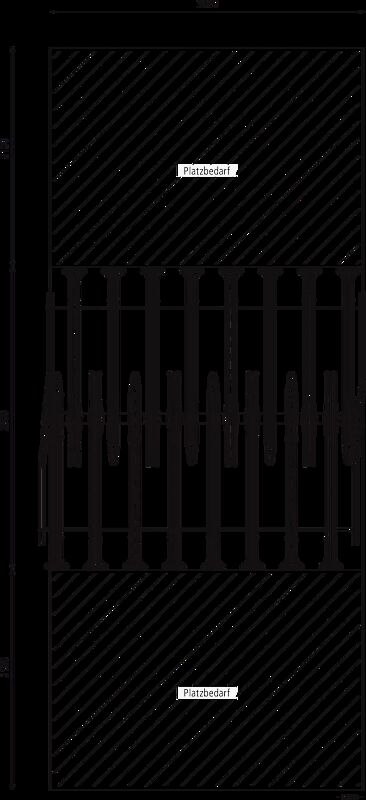 Doppelstock-Fahrradparksystem EASYLIFT PREMIUM 32 Stellplätze