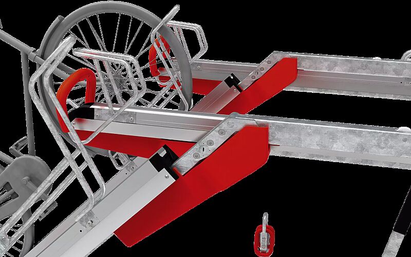 Detail: Kippfunktion obere Einstellebene