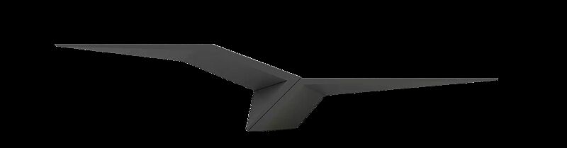 Sitzbank JONATHAN aus UTC®-Beton, in dunkelgrau