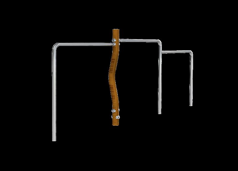 Stufenreck BETJE, 3-teilig, Serie MADERA
