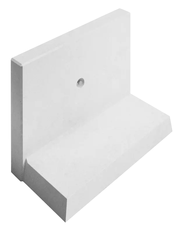 Stützwand MIURA STRAIGHT, gerade, B x T x H 1000 x 500 x 750 mm