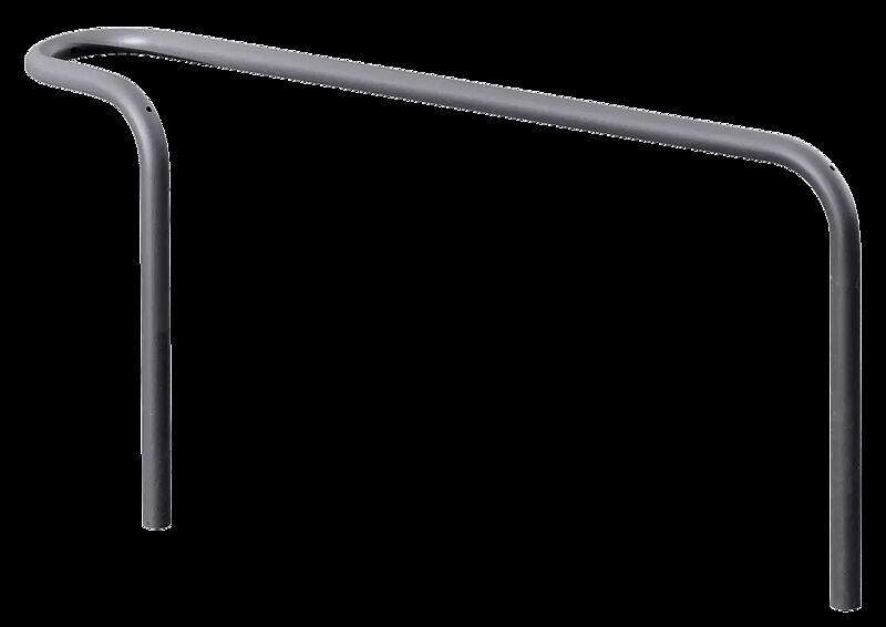 Anlehnbügel ALBANY pulverbeschichtet, einseitig, zum Einbetonieren