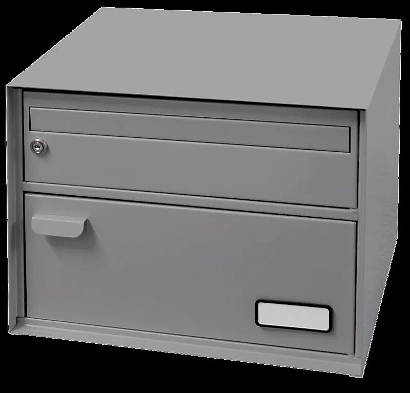 Briefkasten CALAIS aus Stahl, in RAL-Farbe nach Wahl