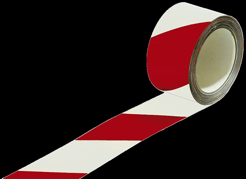 Warnmarkierung DON, nicht reflektierend, rot-weiß