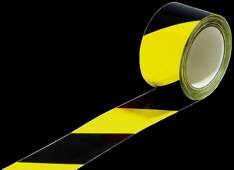 Warnmarkierung DON, nicht reflektierend, schwarz-gelb