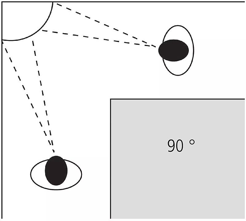 Panoramaspiegel MARDOR, 90°