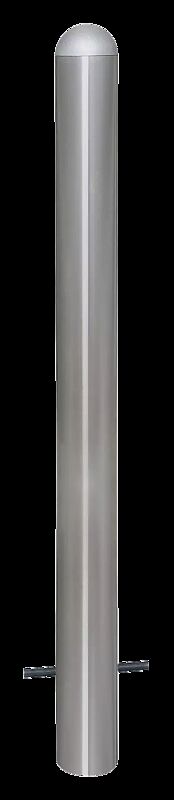 Schutzpoller ANTIN zum Einbetonieren, ohne Reflexfolie, in Edelstahl