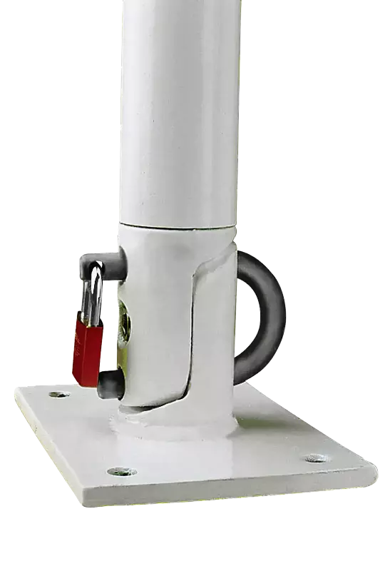 Verschlussbügel mit Vorhängeschloss