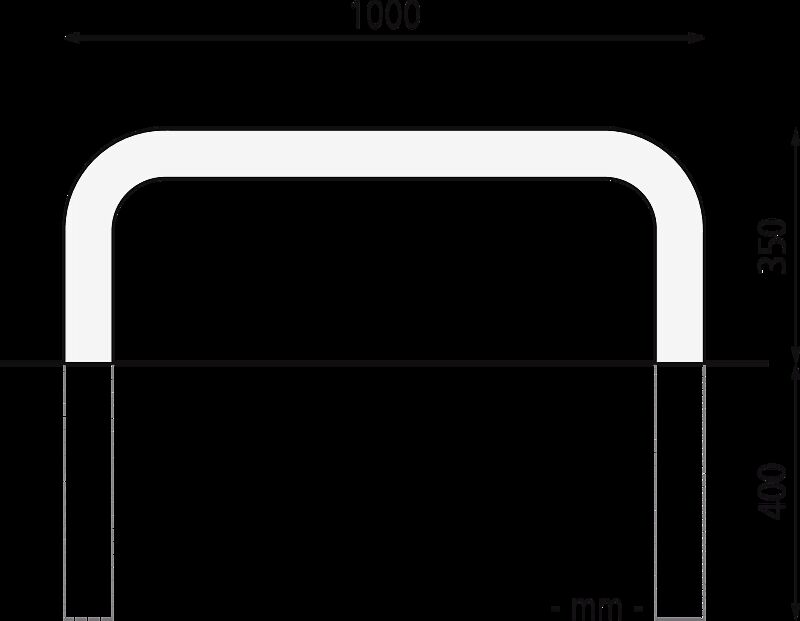 684.416/rammschutzbuegel-kitee-h-x-b-350-x-1000-mm-gelb-schwarz-einbetonieren__shoKAT0076870
