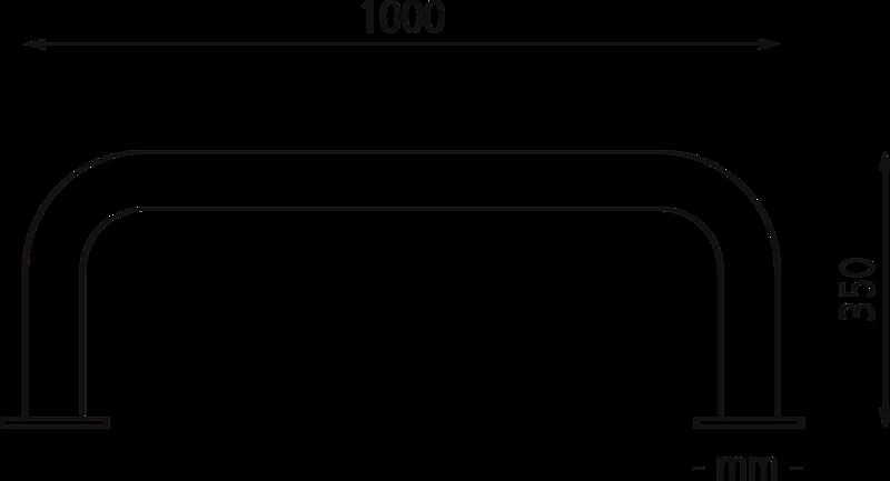 684.446/rammschutzbuegel-kitee-h-x-b-350-x-1000-mm-gelb-schwarz-zum-aufduebeln__shoKAT0076869