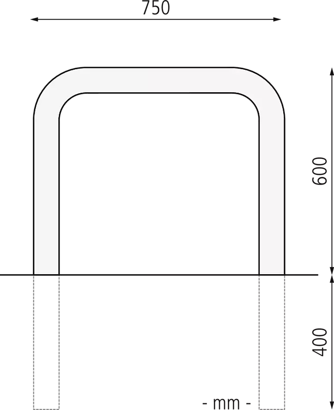 684.467/rammschutzbuegel-kitee-h-x-b-600-x-750-mm-gelb-schwarz-einbetonieren__shoKAT0076868