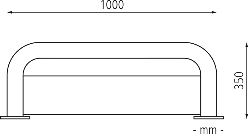 684.482/rammschutzbuegel-kitee-h-x-b-350-x-1000-mm-weiss-rot-zum-aufduebeln__shoKAT0076876