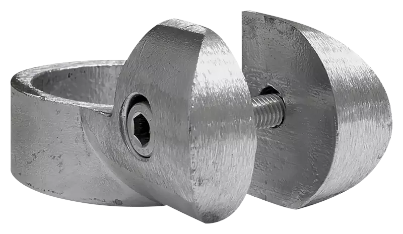 Detail: Befestigungsschelle