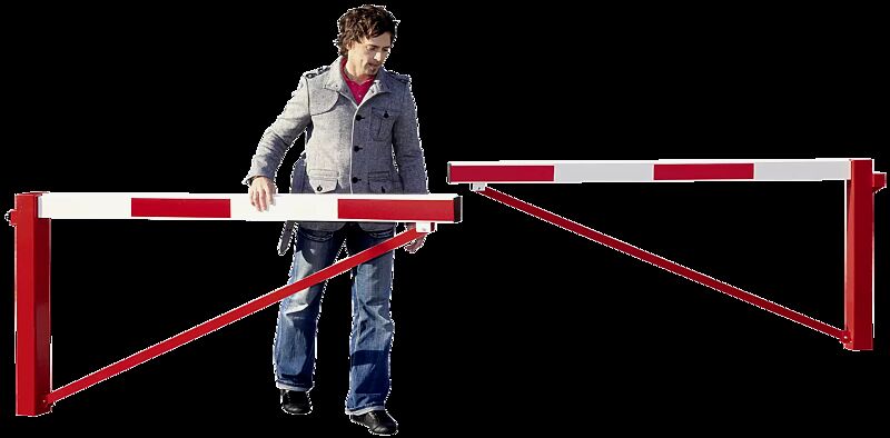 Gatterschranke PORVO, doppelseitig