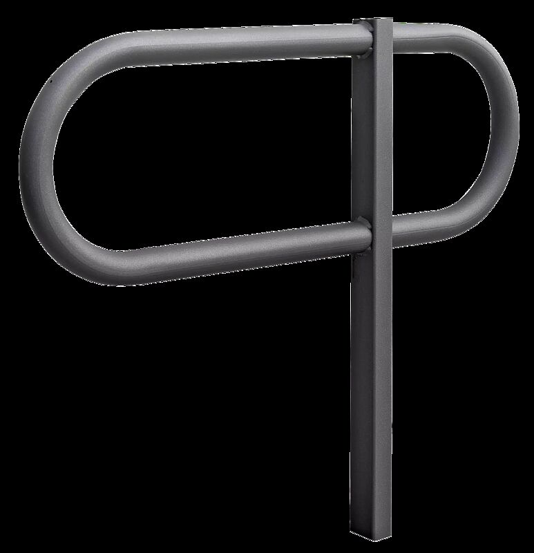 Anlehnbügel HIMOS zum Einbetonieren, in DB 703 eisenglimmer