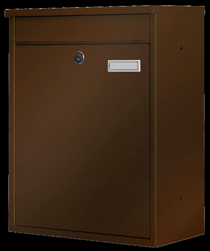 Großraumbriefkasten BLOIS Modell 2, in bronze