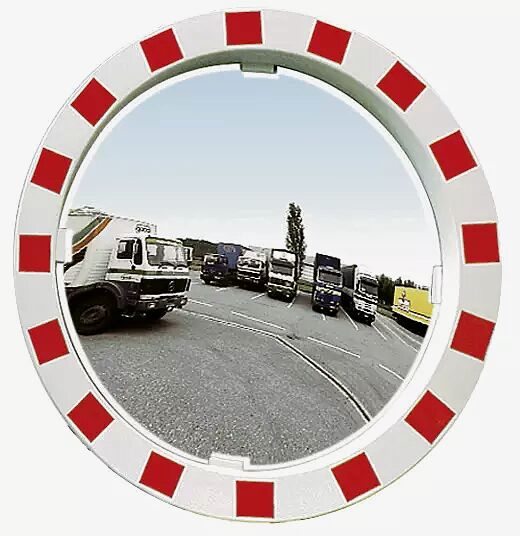 Verkehrsspiegel POLY rund